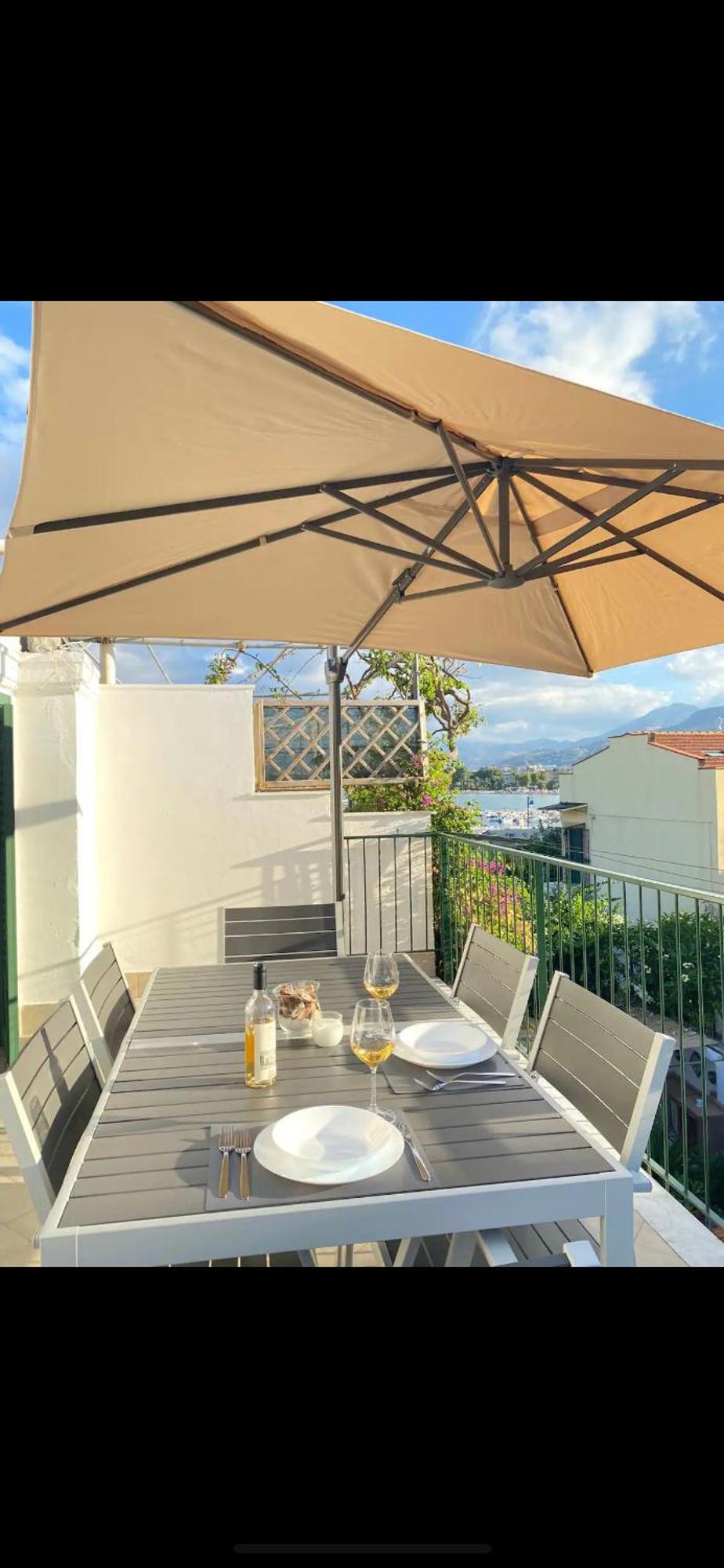 The White Sail - Mondello Apartment With Terrace - Casa Di Vincenzo E Andrea Exterior photo